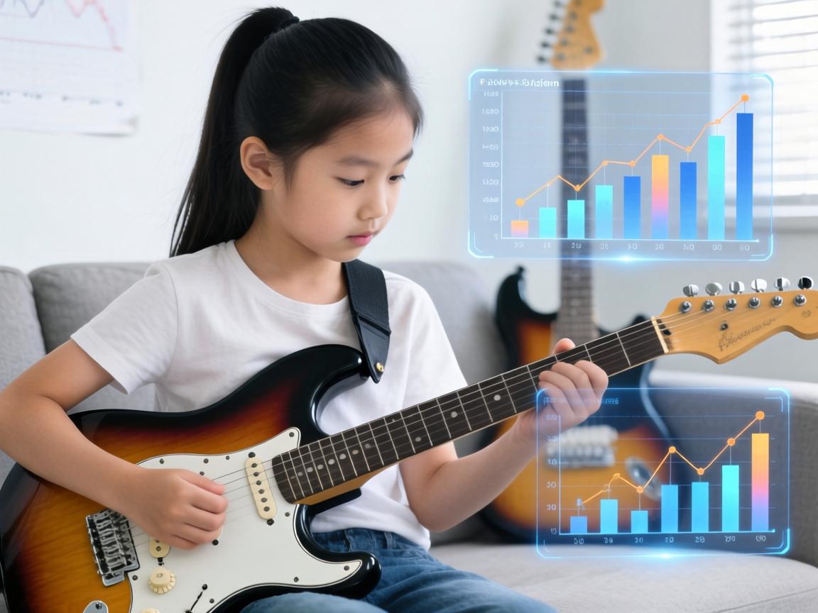 十岁小孩子可以学电吉他吗女孩