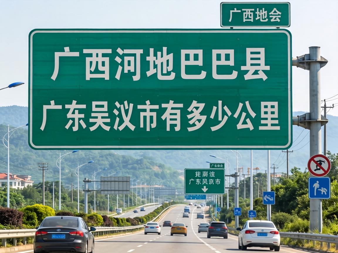 广西河池巴马县到广东吴川市有多少公里