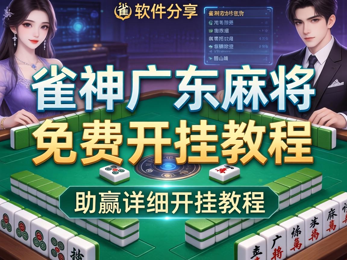 雀神广东麻将免费开挂教程