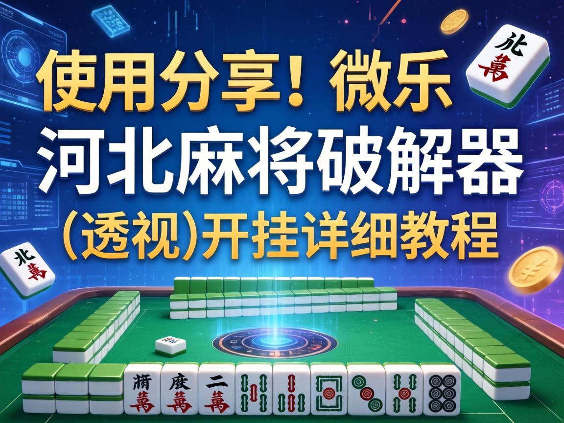 微乐河北麻将破解器