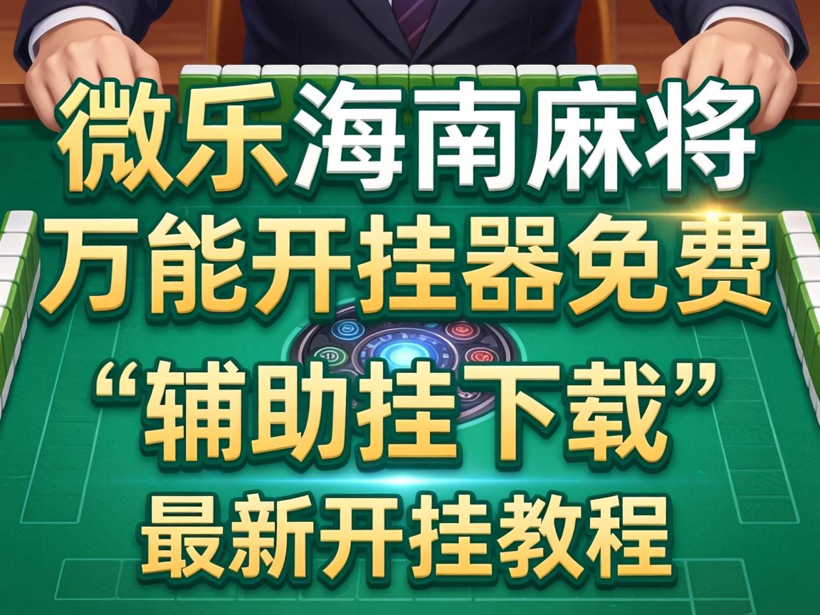 微乐海南麻将万能开挂器免费