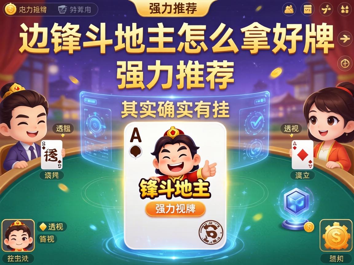 边锋斗地主怎么拿好牌