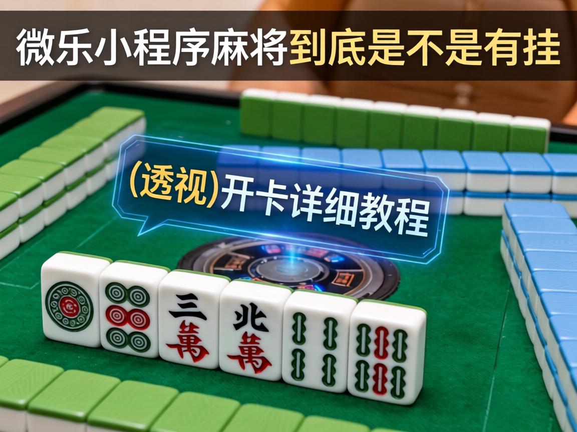 微乐小程序麻将到底是不是有挂