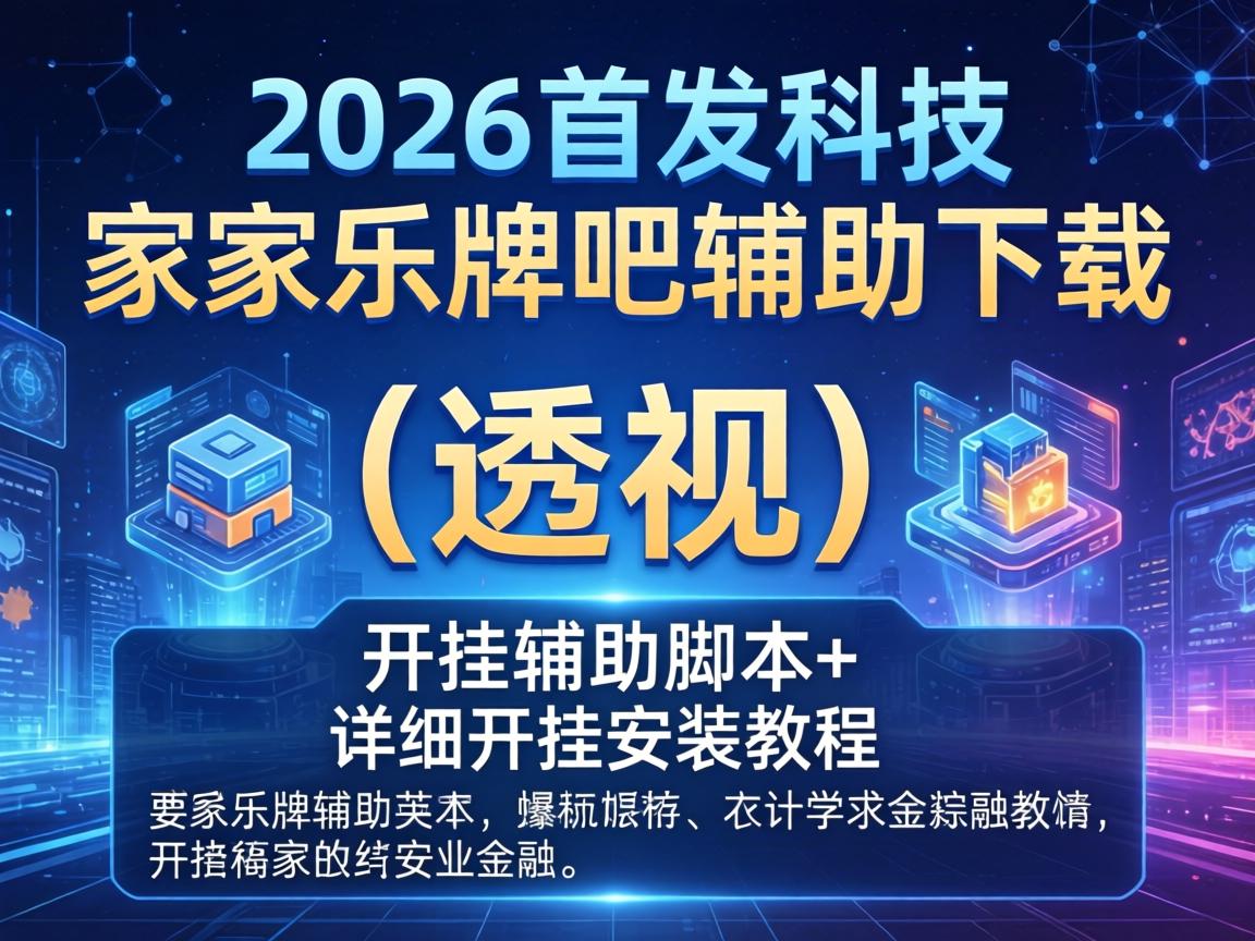 家家乐牌吧辅助下载