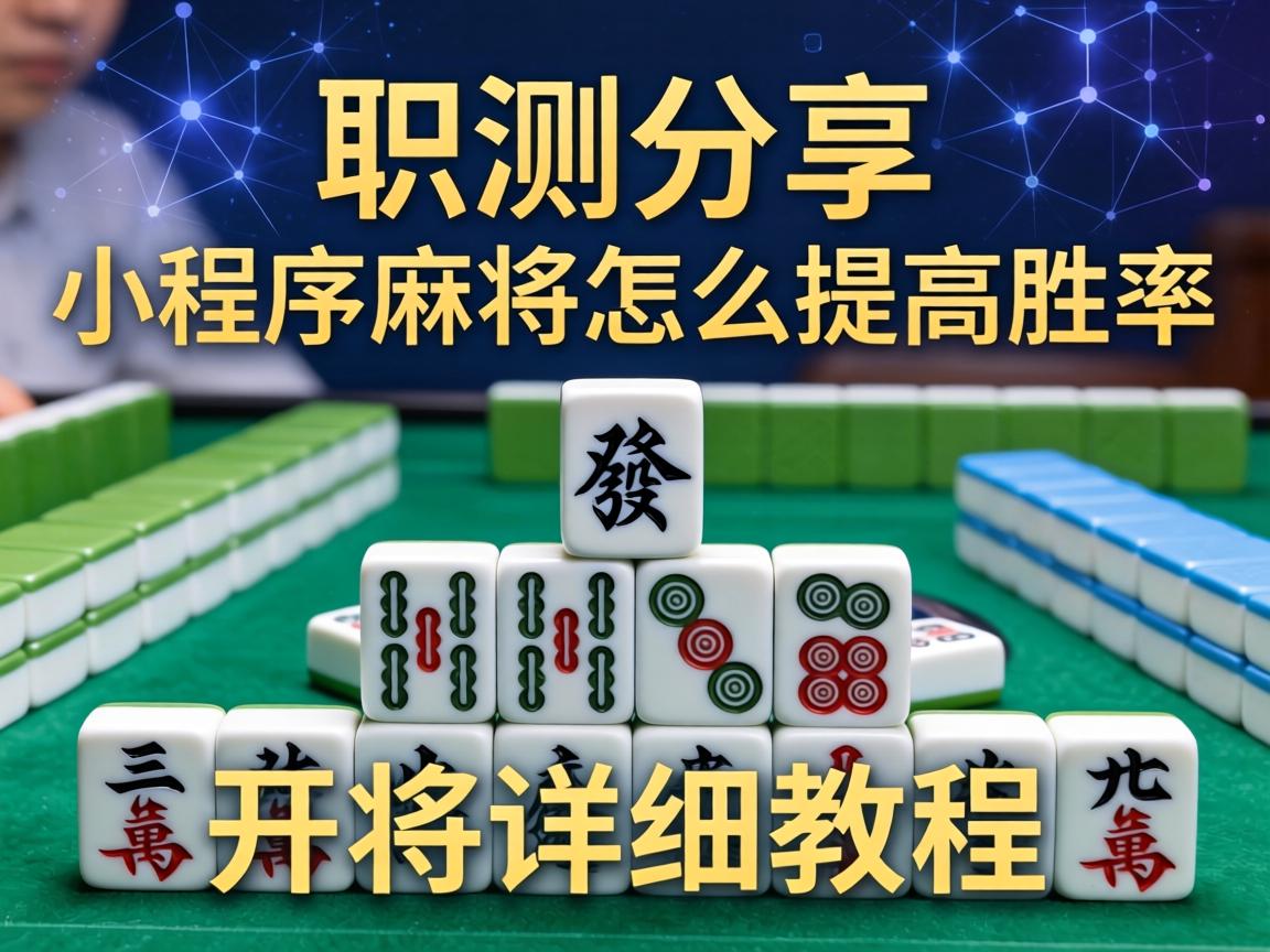 小程序麻将怎么提高胜率