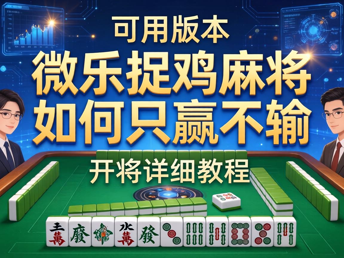 微乐捉鸡麻将如何只赢不输