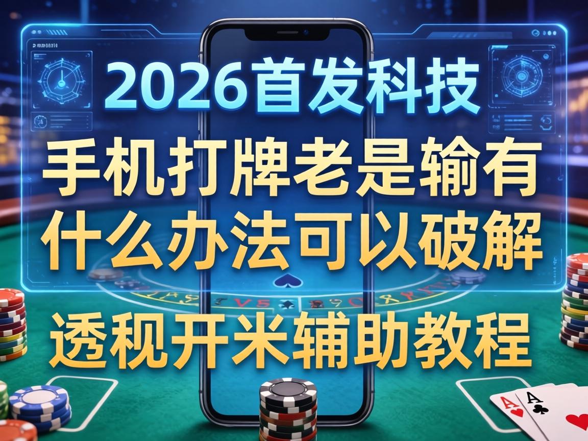 手机打牌老是输有什么办法可以破解
