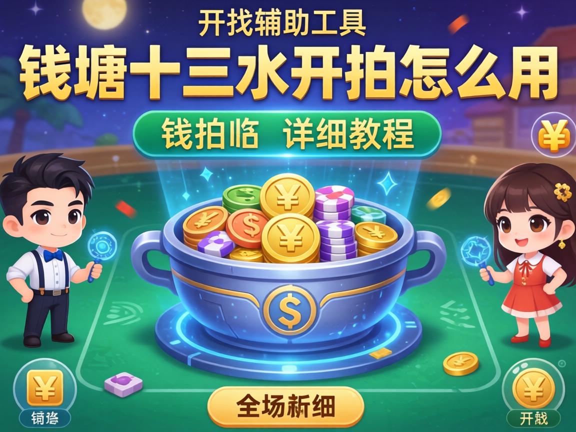 钱塘十三水开挂怎么用