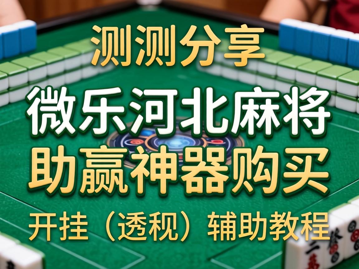 微乐河北麻将助赢神器购买