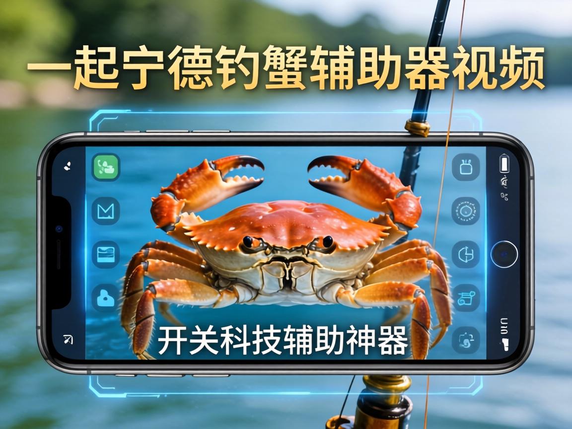 一起宁德钓蟹辅助器视频