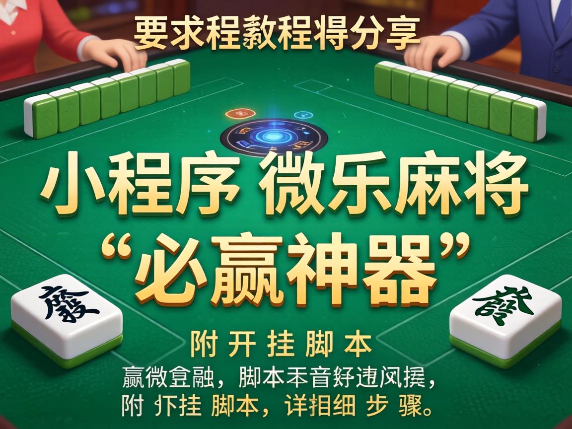 小程序微乐麻将必赢神器