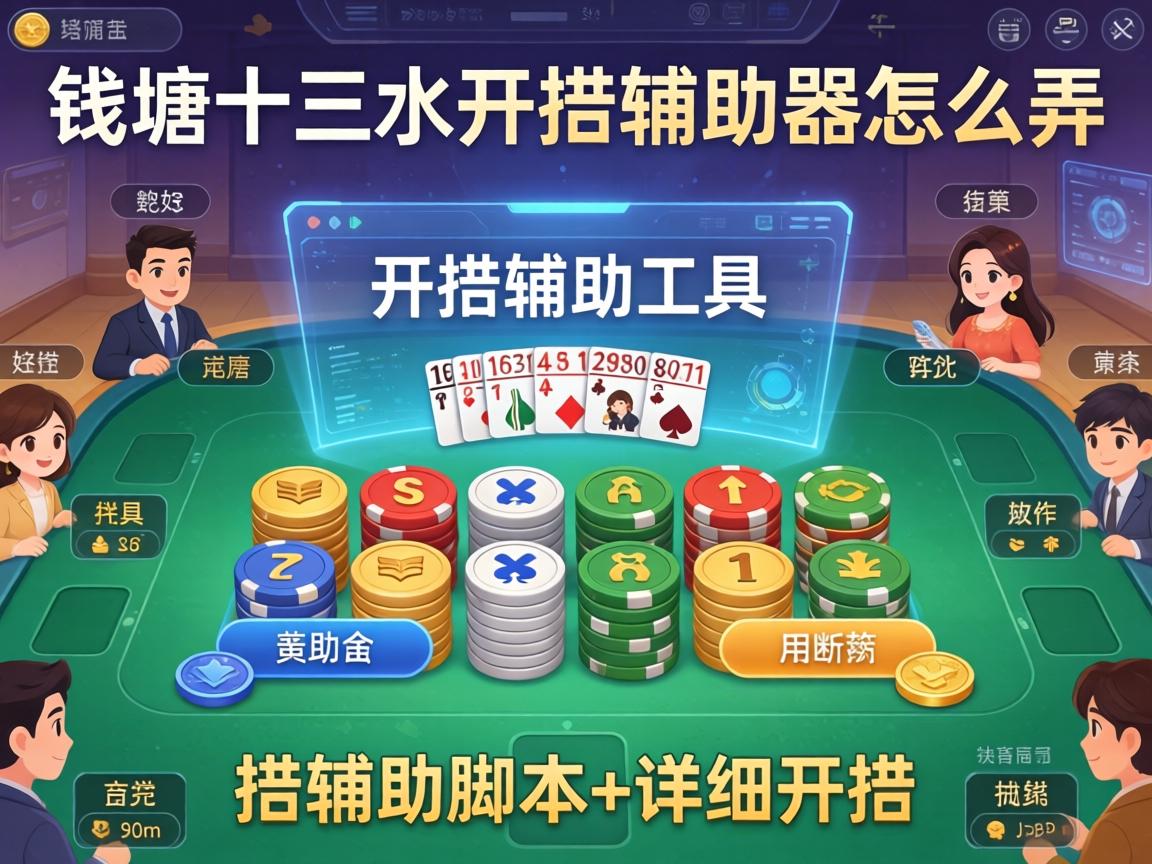 钱塘十三水开挂辅助器怎么弄