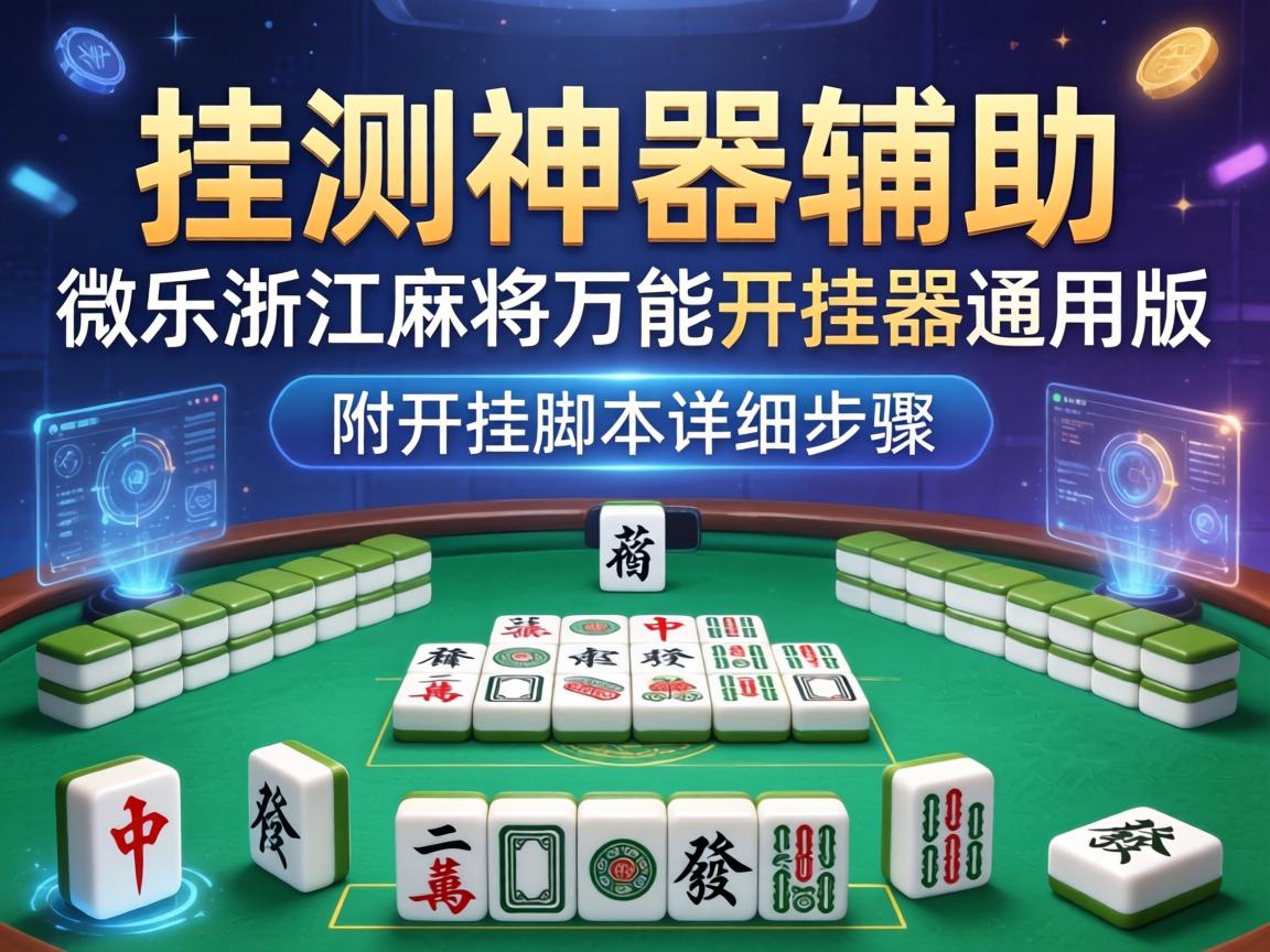 微乐浙江麻将万能开挂器通用版