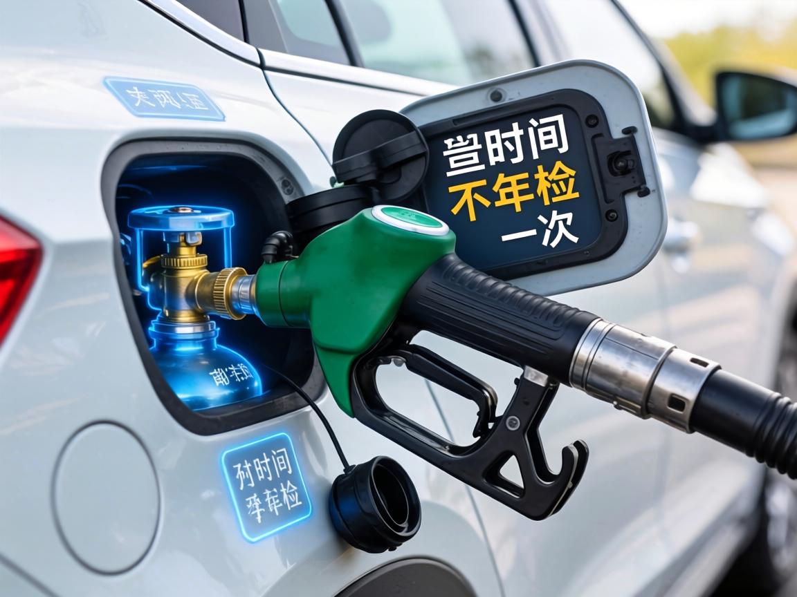 汽车的天然气钢瓶多长时间年检一次