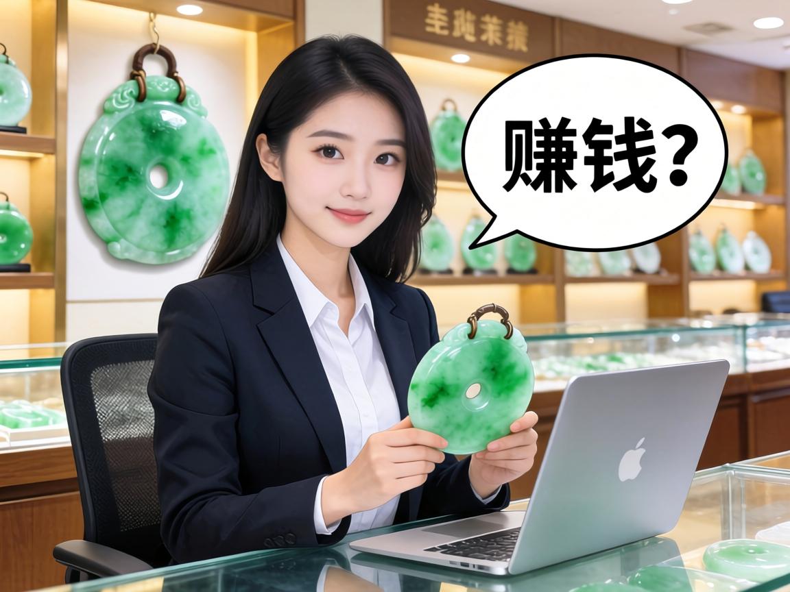 在翡翠店里面上班赚钱吗