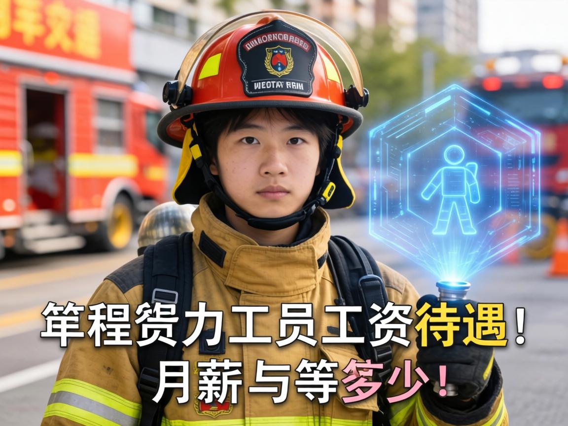 消防员工资待遇及月薪是多少