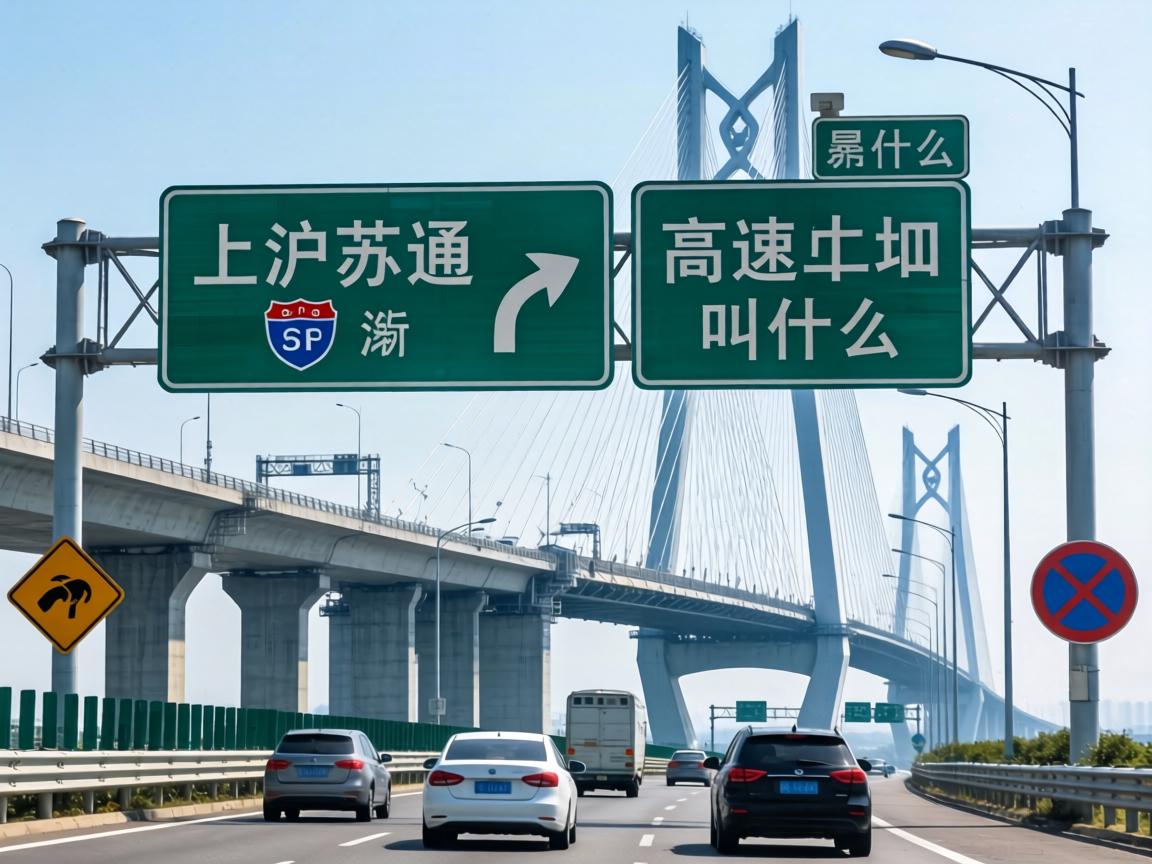 上沪苏通大桥的高速口叫什么名字