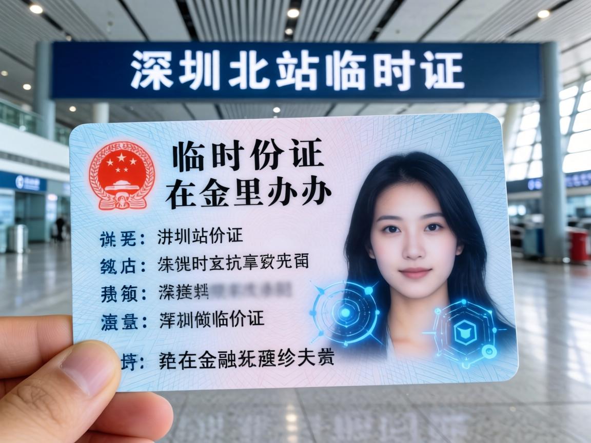 深圳北站临时身份证在哪里办